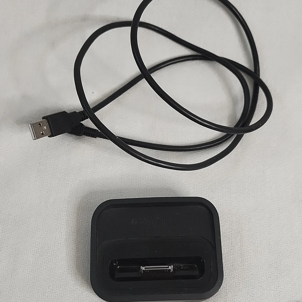 Assorted Vintage Electronic Charging Cables and Cases